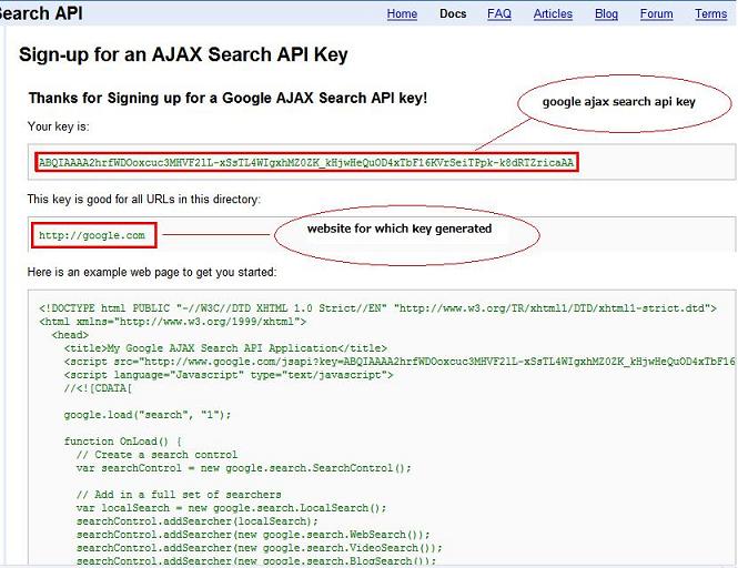 Purvi's Blog How to use google ajax search api to embed video searh in